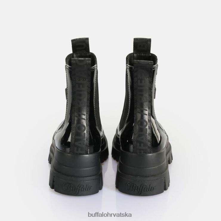 crno Buffalo aspha chelsea mid ankle-bot vegan |čizme TDD6T479